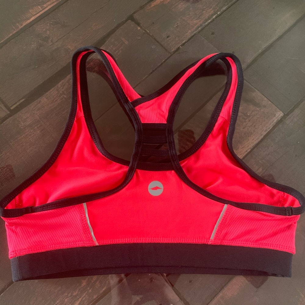 Sports Bra- Hot Pink and Black